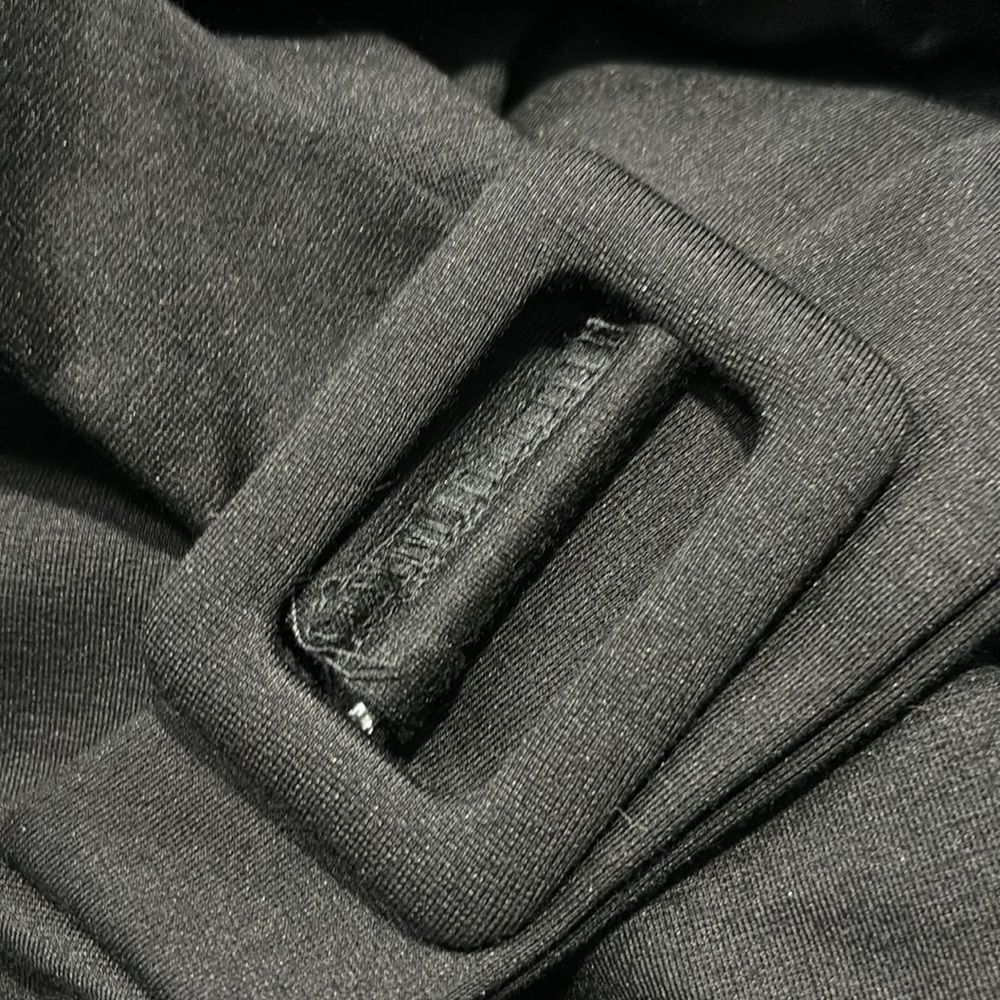 Originality | Women’s Black Belted Fit and Flare Mini Skirt - Picture 3 of 13